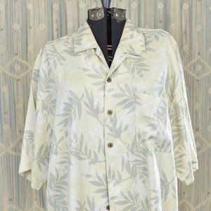 MEN'S TOMMY BAHAMA SHORT SLEEVE SILK SHIRT